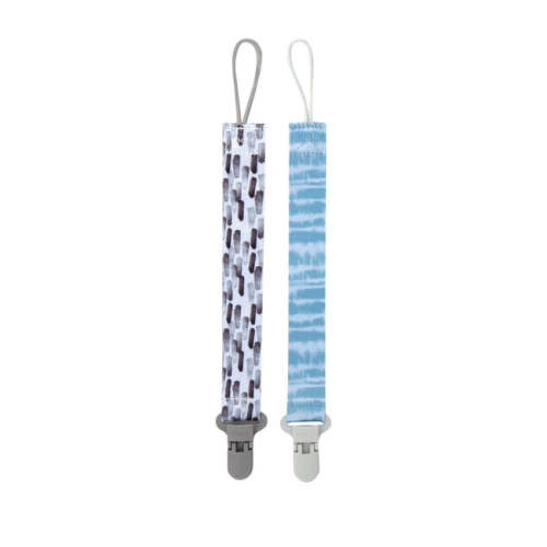 Cloth Pacifier Clip (2 Pack)