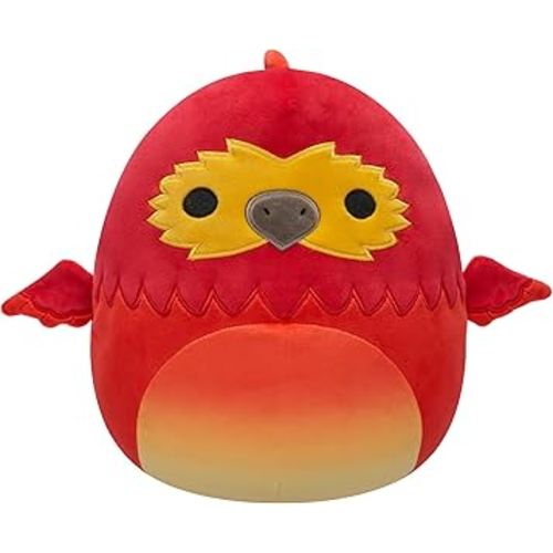 Squishmallows Original “Harry Potter” 10-Inch Fawkes Plush - Ultrasoft Official Jazwares Plush (Medium-Sized)