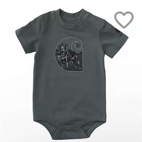 Carhartt Infant Boy Short Sleeve Dog Graphic Bodysuit at Tractor Supply Co