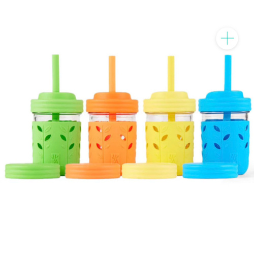 8oz Glass Mason Jar Drinking Tumblers + Food Storage