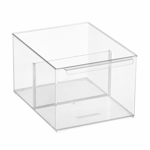 Cabinet-Depth Pantry Bins with Divider | The Container Store