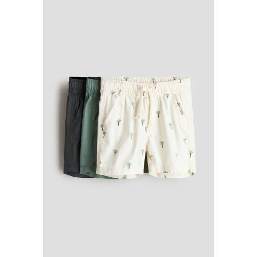 3-PACK COTTON SHORTS