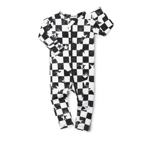 Black & White Checkered Star LUXIE®