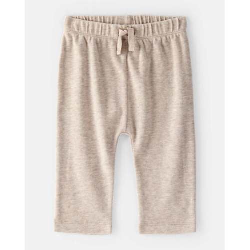 Baby Boy Pull-On Thermal Pants - Heather Grey | Carter's