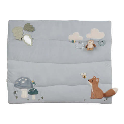 Little Dutch® Playpen mat Forest Friends 75 x 95cm