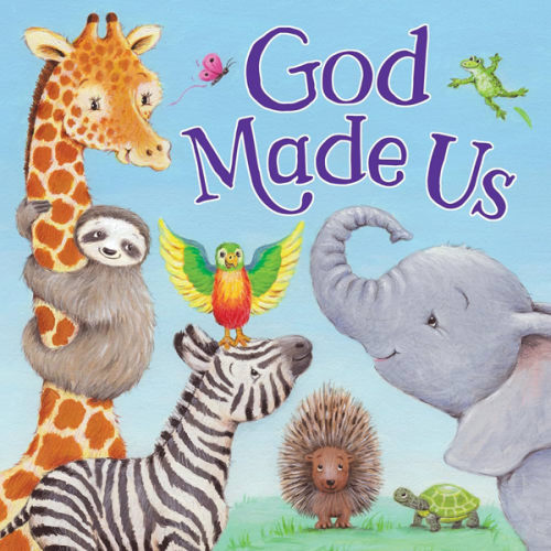 God Made Us – Christian Board Book for Kids | Faith-Based Story Celebrating God’s Love, Individuality & Creation | Touching Bedtime Story Picture Book for Toddlers | Baby & Baptism Gift