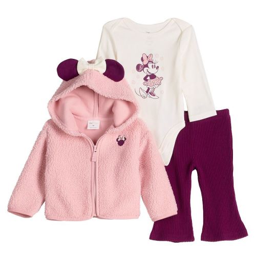 Baby Jumping Beans® Disney's Minnie 3-pc. Set with Jacket, Top & Pants