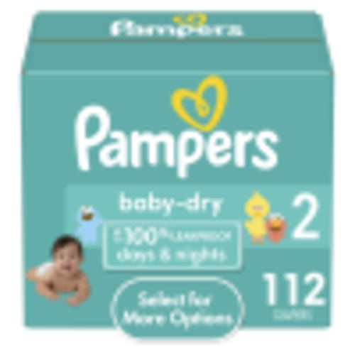 Pampers Baby Dry Diapers - Size 6, 21