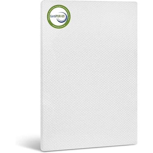 Pack and Play Mattress 41 * 28.5" for 4moms Breeze Plus & 4moms Breeze GO Portable Travel, Pack N Play Mattresses Topper with Waterproof Cover, Machine Wash Soft Breathable