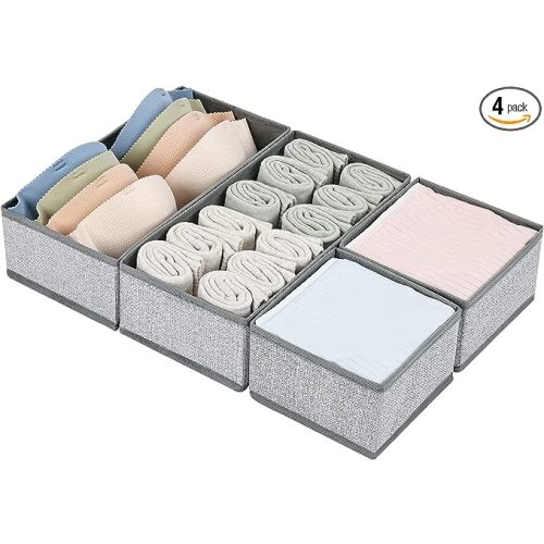 DIMJ Drawer Organizer Clothes
