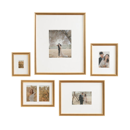 Mercer41 Five-Piece Matted Picture Frame Set | Wayfair