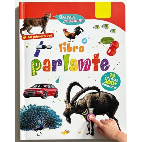 Spanish & English Bilingual Sound Book, Interactive Toddler Book