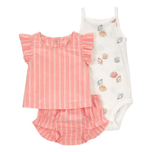 Carter's Child of Mine Baby Outfit Sets, 3-Piece, Sizes 0/3-24 Months