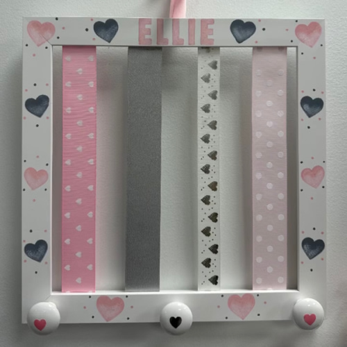 Personalized Barrette Ribbon