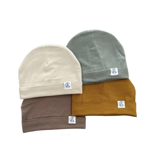 Satin Lined Jersey Beanie Trio Bundle – Aarin & Co.