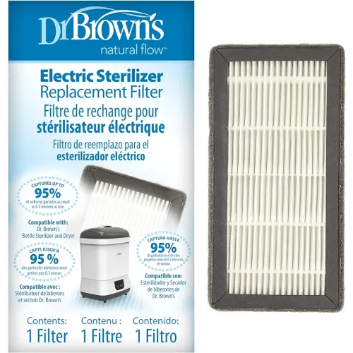 Dr. Brown's Replacement HEPA Air Filter for Sterilizer and Dryer for Baby Bottles and Pacifiers