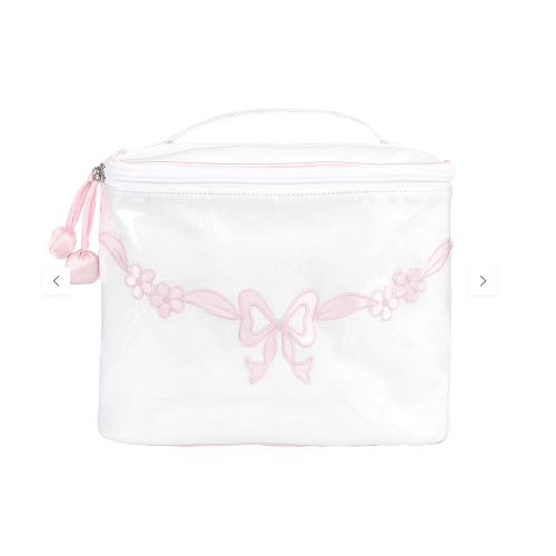 FLORAL BOW TRAIN CASE