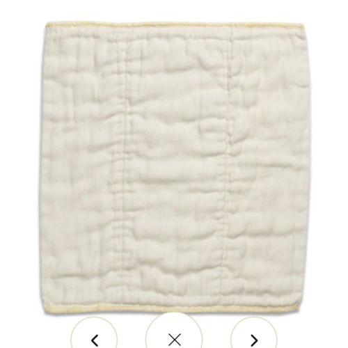 Small - Cloth-eez Prefold Diapers - Organic Natural Unbleached
