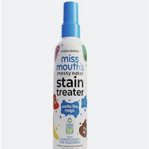 Amazon.com: Miss Mouth's Messy Eater Stain Treater Spray - 4oz Stain Remover - Newborn & Baby Essentials - No Dry Cleaning Food, Grease, Coffee Off Laundry, Underwear, Fabric