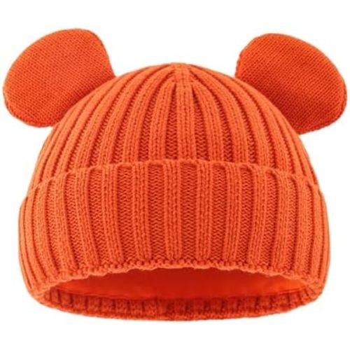 RUIKUNA Toddler Boy Winter Beanie Baby Knit Hat Warm Girl Beanies Newborn Cute Hats for Kids