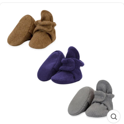 Cozie Fleece Baby Bootie 3 Pack – Zutano