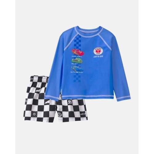 Toddler Boy 2-Piece ©Disney/Pixar Cars Rashguard & Swim Trunk Set - Blue | Carter's
