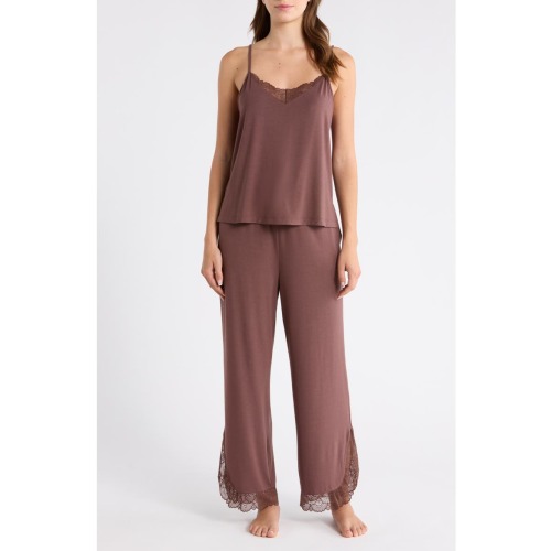 Moonlight Eco Lace Trim Pajamas