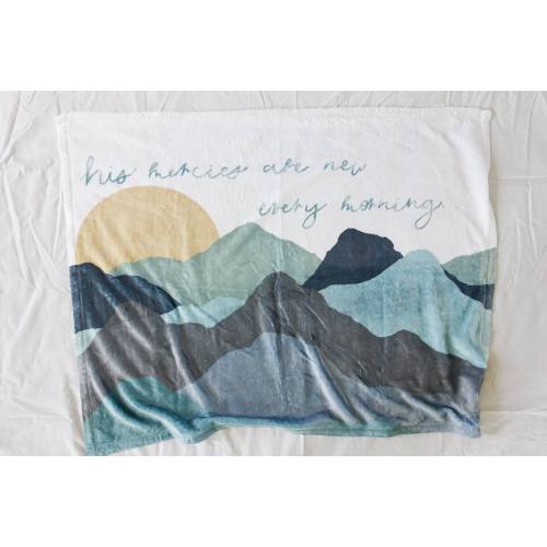 New Mercies Blanket-Biblical Children's Blankets-Lamentations-Christian Baby/Kids Blanket