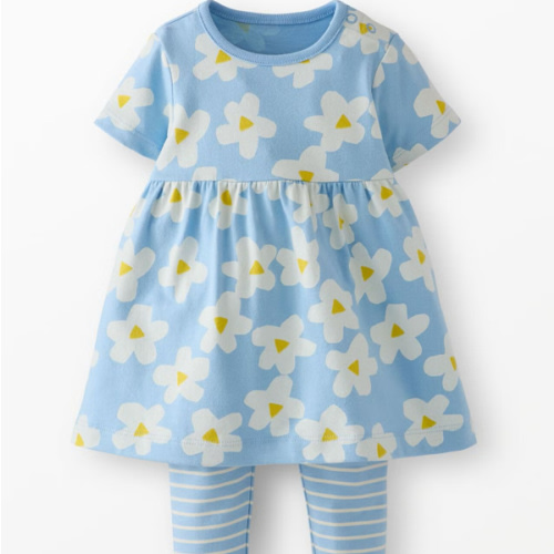 Baby Dress & Leggings Set