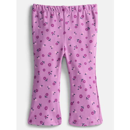 Wonder Nation Baby and Toddler Girls Flare Leggings, Sizes 0M-5T