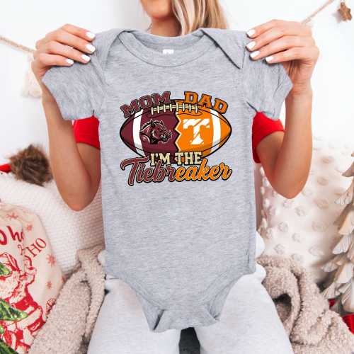 Custom House Divided Infant Jersey Bodysuit, Personalized Split Team Shirts, Newborn Baby Gift, Custom Gift for Sports Fan Couple & Family