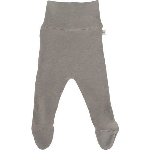 Woolino Baby Footed Romper Pants, 100% Merino Wool Baby Pants, Newborn Pants with Footies for Infant Boy & Girl