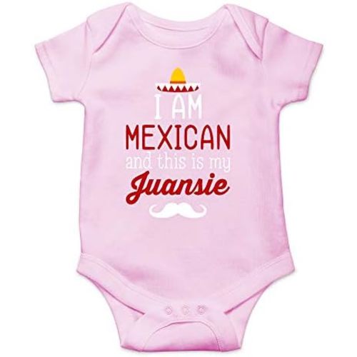 CBTwear I Am Mexican and This Is My Juansie - Funny Outfit - Cute Infant One-Piece Baby Bodysuit