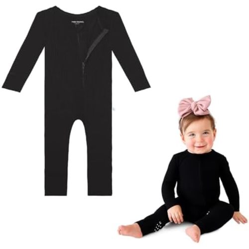 Posh Peanut Convertible Baby Sleepers - Boys Footless Baby Pajamas with 2 Way Zipper for Easy Diaper Changes