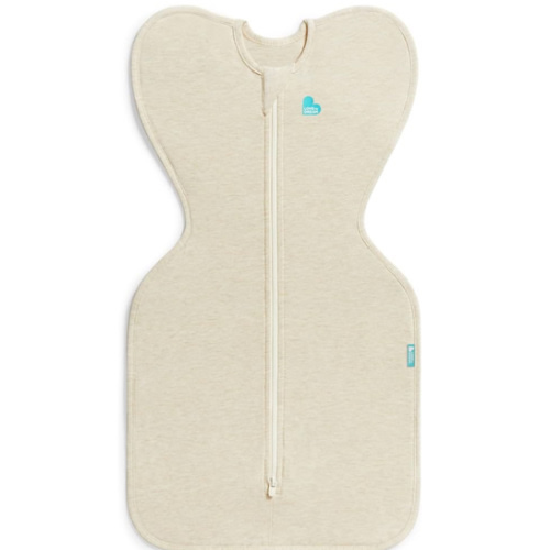 Love to Dream Swaddle UP, Sleep Sack 0-3 months, Self-Soothing, Improves Sleep, Snug Fit Helps Calm Startle Reflex, Baby Essentials must haves Newborn, 1.0 TOG, 8-13 lbs, Oatmeal