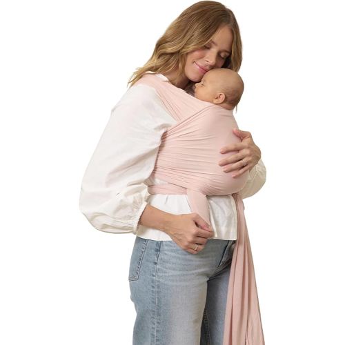 Solly Baby Wrap, Buttery-Soft Baby Carrier Newborn to Toddler 8-25 Lbs., Lightweight & Hands-Free Infant Sling Wrap, Breathable Carrier, Baby Wearing & Postpartum Essential, New Mom Gift, Ballet
