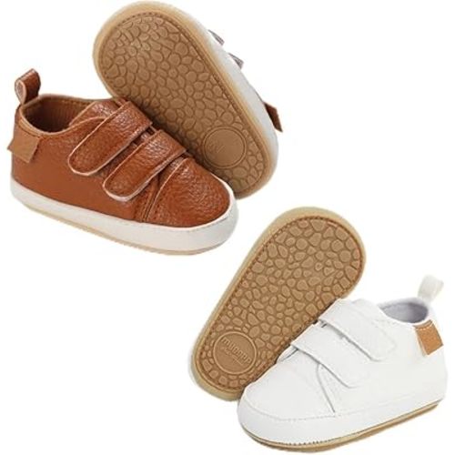 Baby Girls Boys Shoes Soft Anti-Slip Sole Newborn First Walkers High Top Canvas Denim Unisex Infant Sneaker