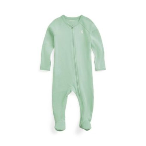 Baby Boys' Interlock Footed Coverall