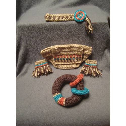 Native American Baby Photo prop Set