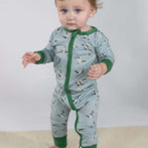 Convertible Zip Pajamas - Mallards – Goosies