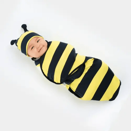 Bumble Bee Cotton Swaddle