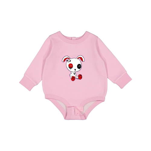 Inktastic Goth Bunny Baby Fleece Bodysuit