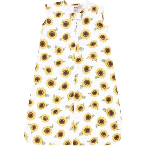 Hudson Baby Unisex BabyCotton Sleeveless Wearable Sleeping Bag, Sack, Blanket