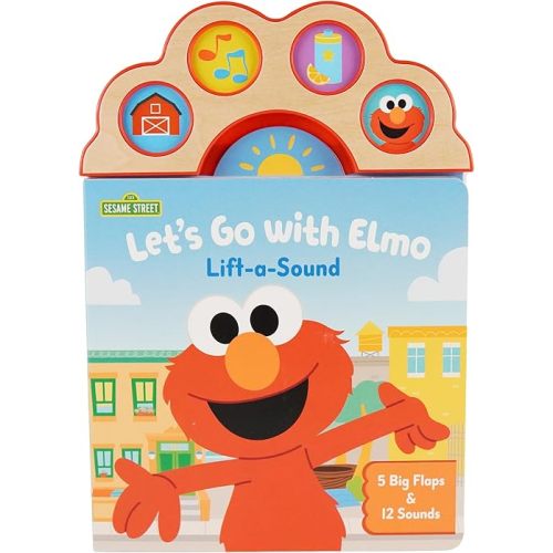 Let's Go With Elmo - A First Lift-a-Flap Sound Book for Babies and Toddlers Board book – December 30, 2025