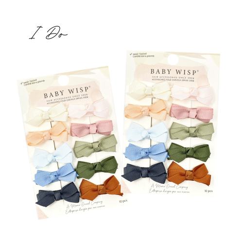 Baby Wisp® 20 Boutique Baby Toddler Bows, Baby Girl Gift, Hair Bows, Snap Clips, Toddler Bows, Baby Girl Accessory, Shower Gift, Hair Bows