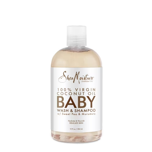 100% Virgin Coconut Oil Baby Wash & Shampoo | SheaMoisture