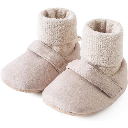 Baby Girls Boys Winter Ankle Non-Slip Sole Crib Shoes Infant Warm Soft Boots