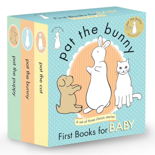 Pat the Bunny, Pat the Puppy, Pat the Cat (3-Book Boxed Set)