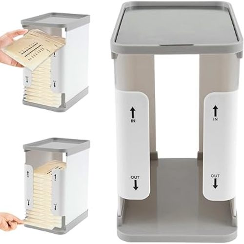 Breastmilk Freezer Organizer - 1700 ML Breast Milk Storage Tower, First in First Out