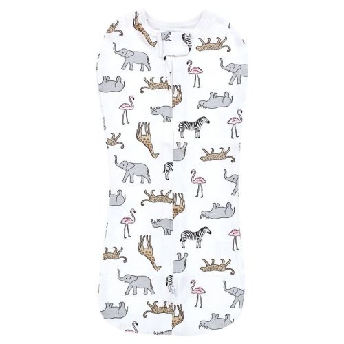 Hudson Baby Sleep Pod, Modern Pink Safari, 0-2 Months